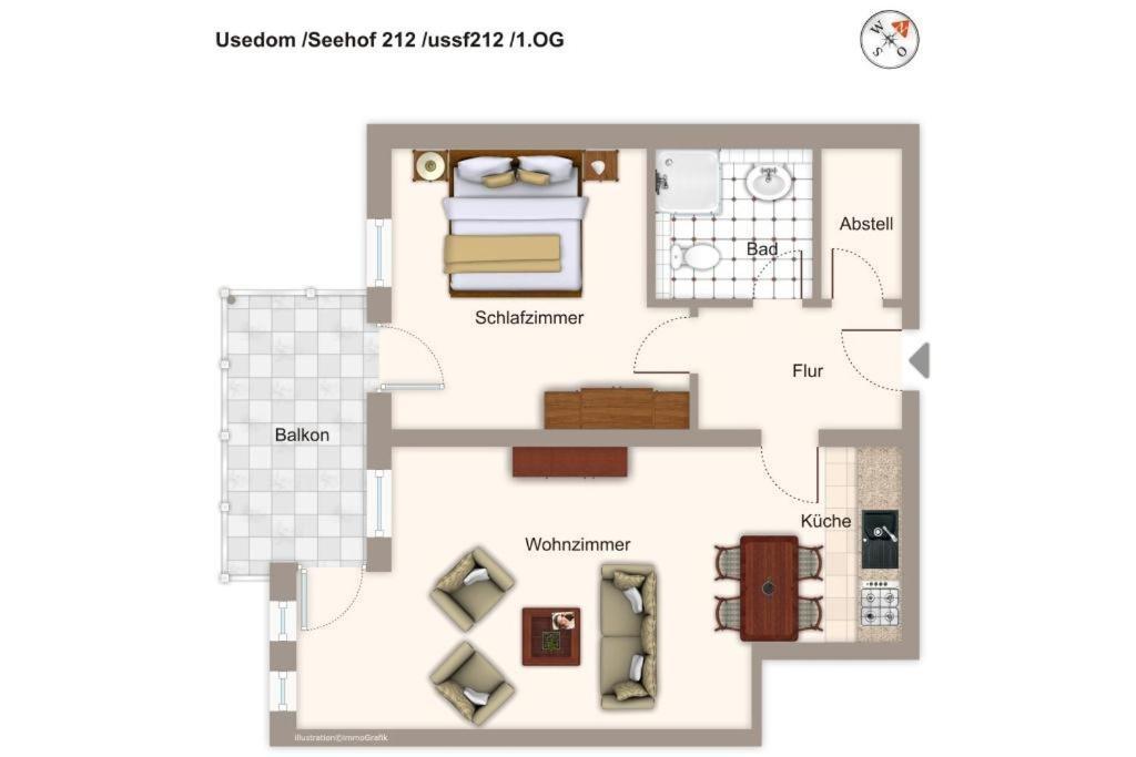 Seehof Seehof 212 Heringsdorf  Exteriér fotografie